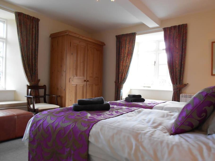 The Granary, Old Corn Mill, Yorkshire Dales Apartment West Burton ภายนอก รูปภาพ