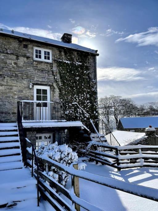 The Granary, Old Corn Mill, Yorkshire Dales Apartment West Burton ภายนอก รูปภาพ